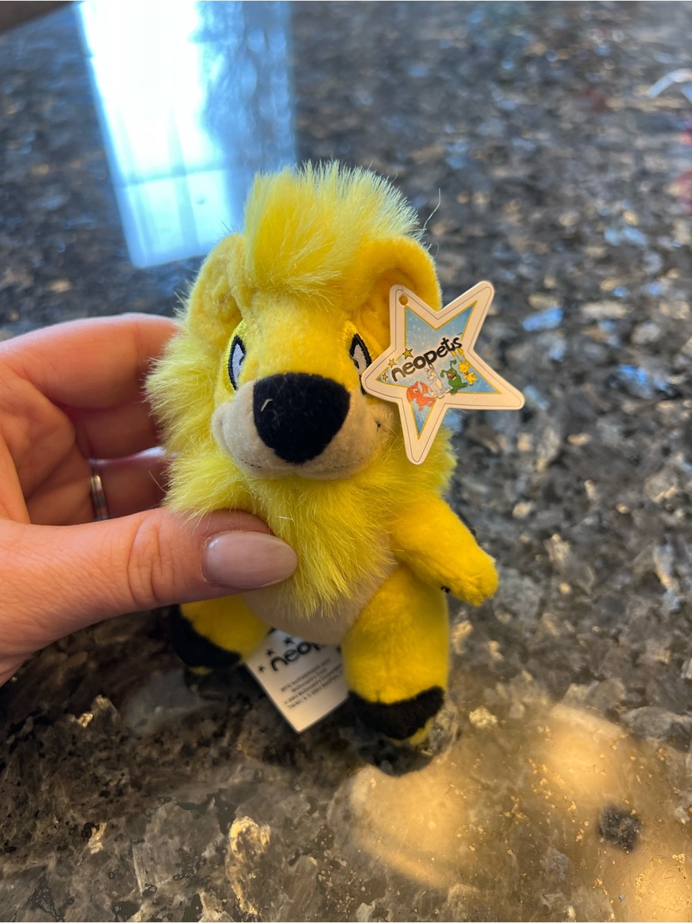 McDonald’s Neopets Yellow Yurble Plushie